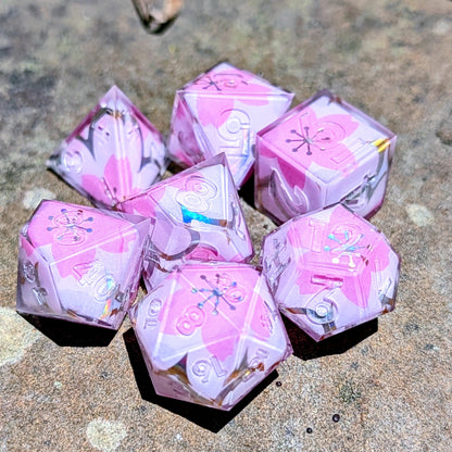 Pastel Moon Washi Tape Dice Set