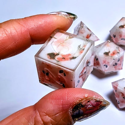 Sakura Koi Red Washi Tape Dice Set