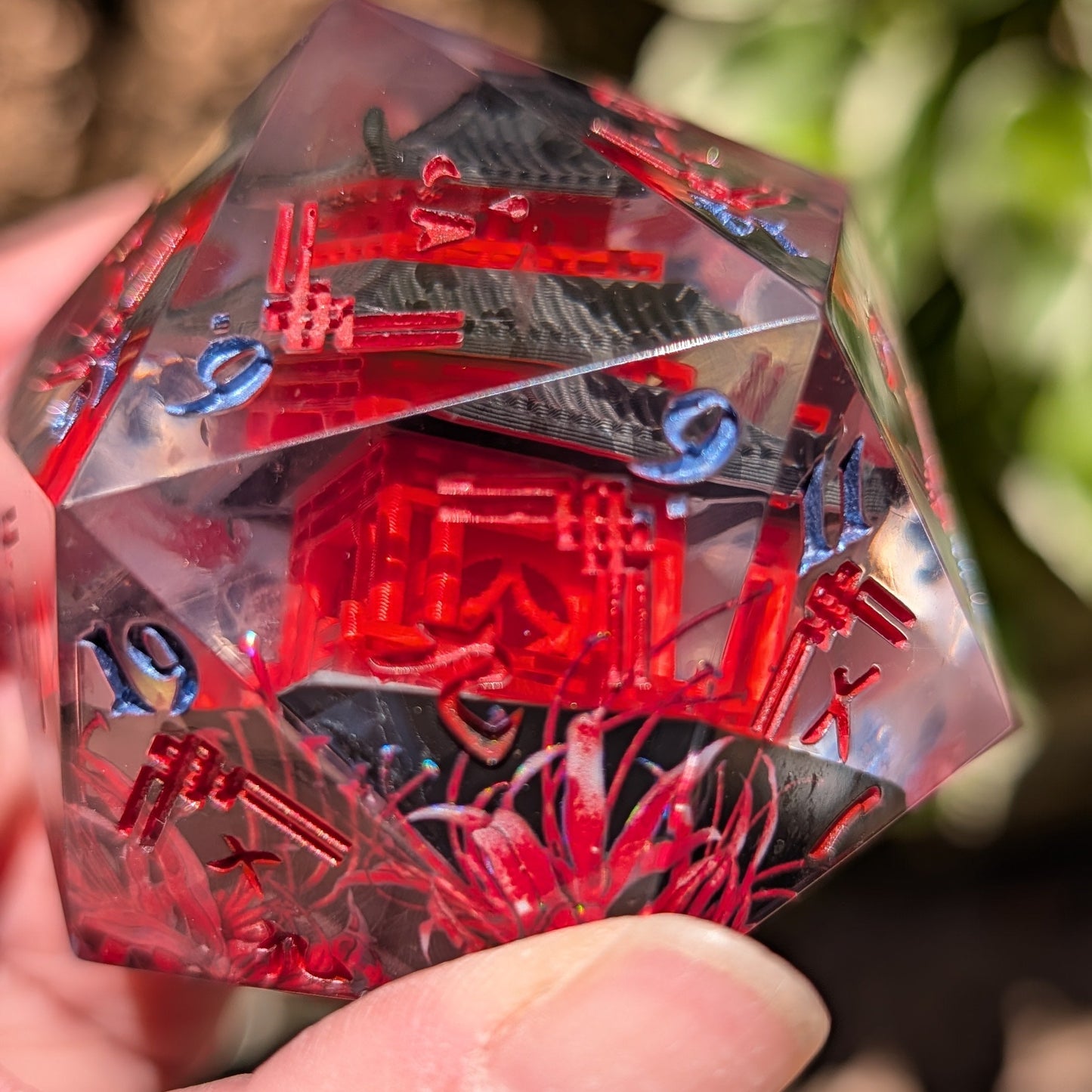 Minor Flawed Spiderlily Temple 55mm Diorama Kanji Chonk