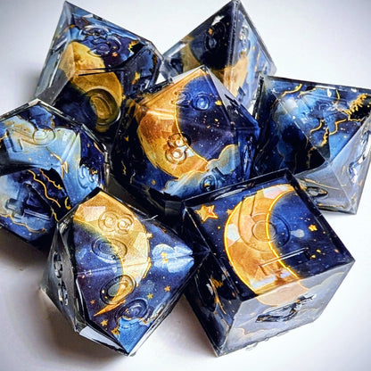 Lunar Lullaby Washi Tape Dice Set