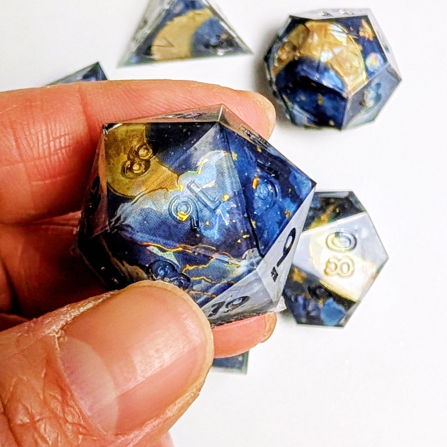 Lunar Lullaby Washi Tape Dice Set