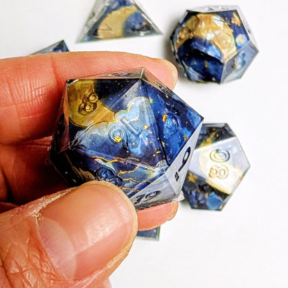 Lunar Lullaby Washi Tape Dice Set