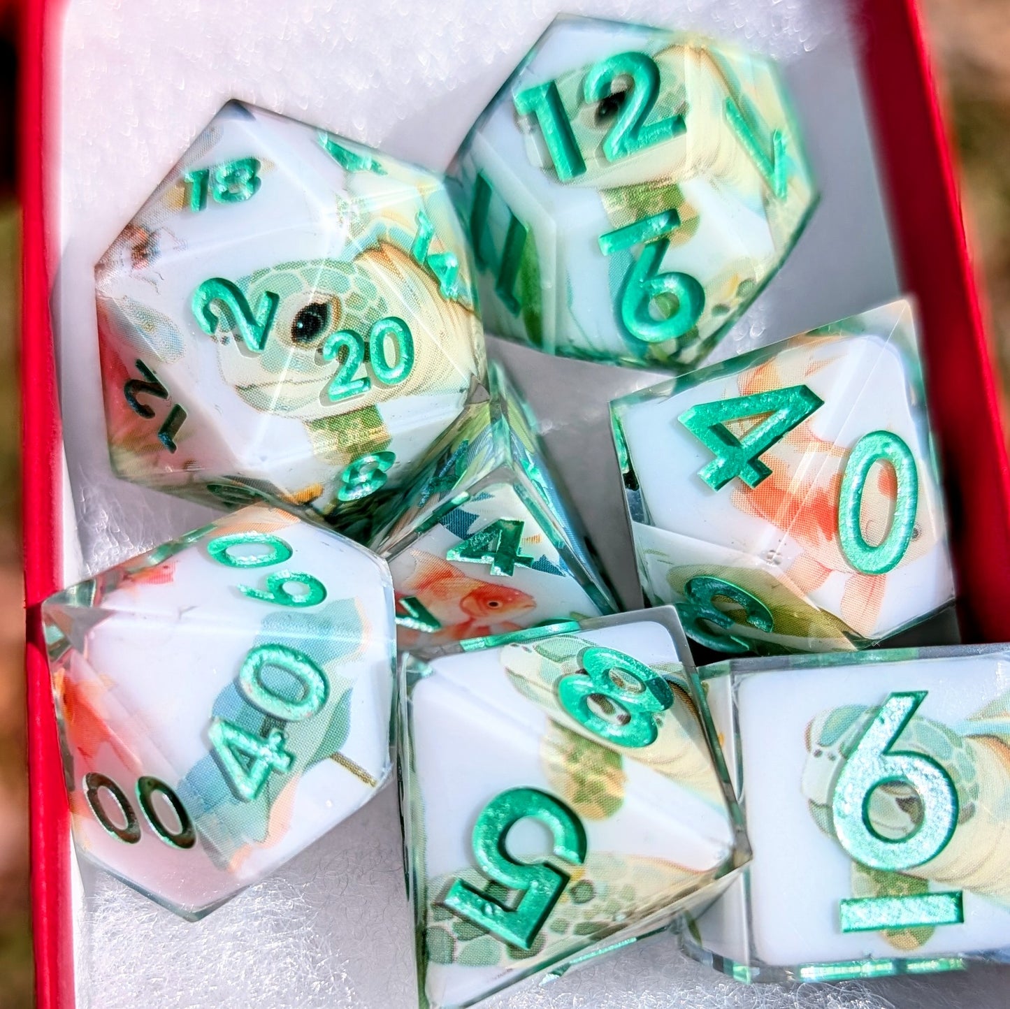 Turtle Pond Washi Tape Dice Set