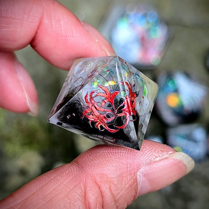 River of Lost Souls Alt Shaped Clear Tape Dice
