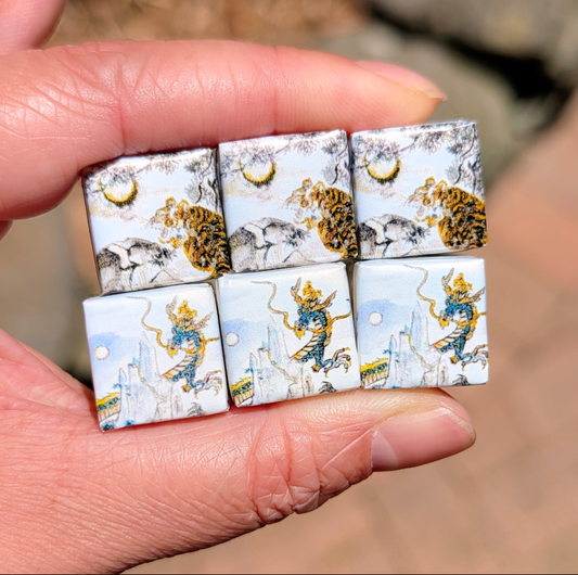 Single D6 Crouching Tiger Hidden Dragon Washi Tape
