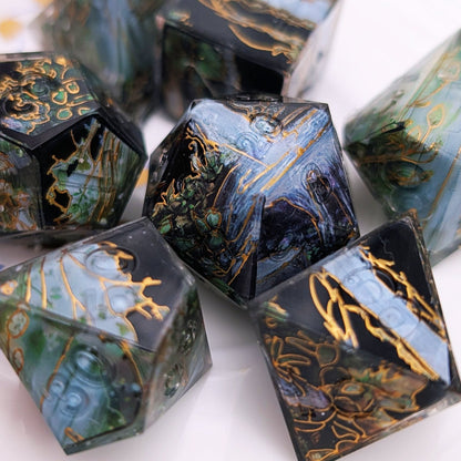 Druid Cascade Washi Tape Dice Set