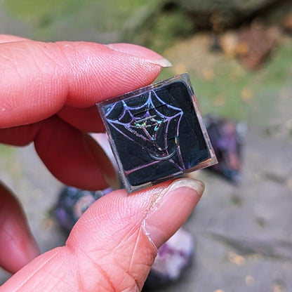 Cute Halloween Ghost Clear Tape 7pc Dice Set