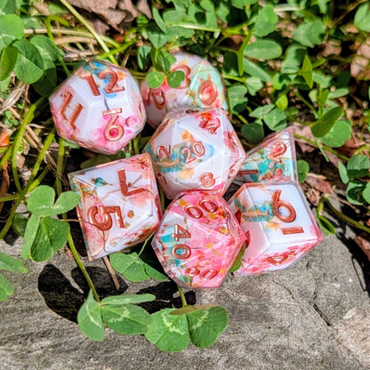 Vibrant Koi Washi Tape Dice Set