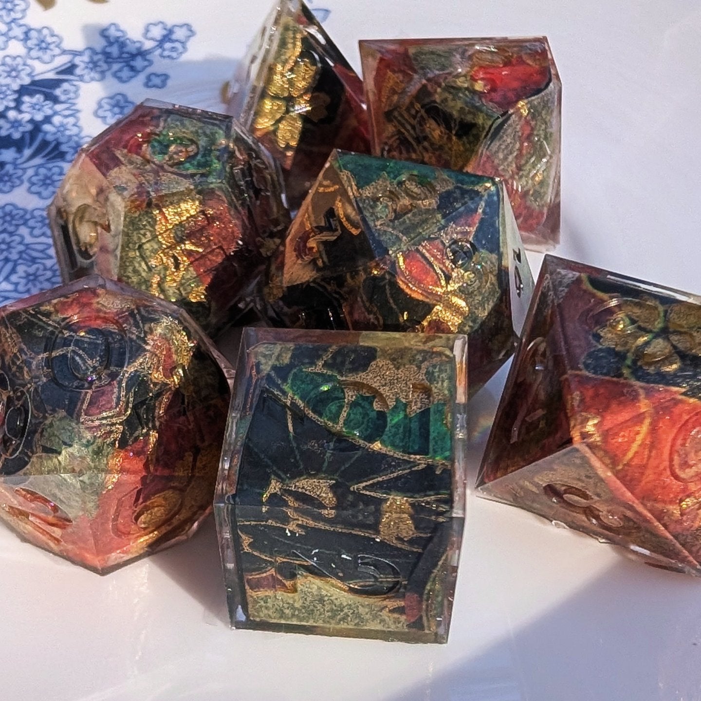 Abyssal Dance Washi Tape Dice Set