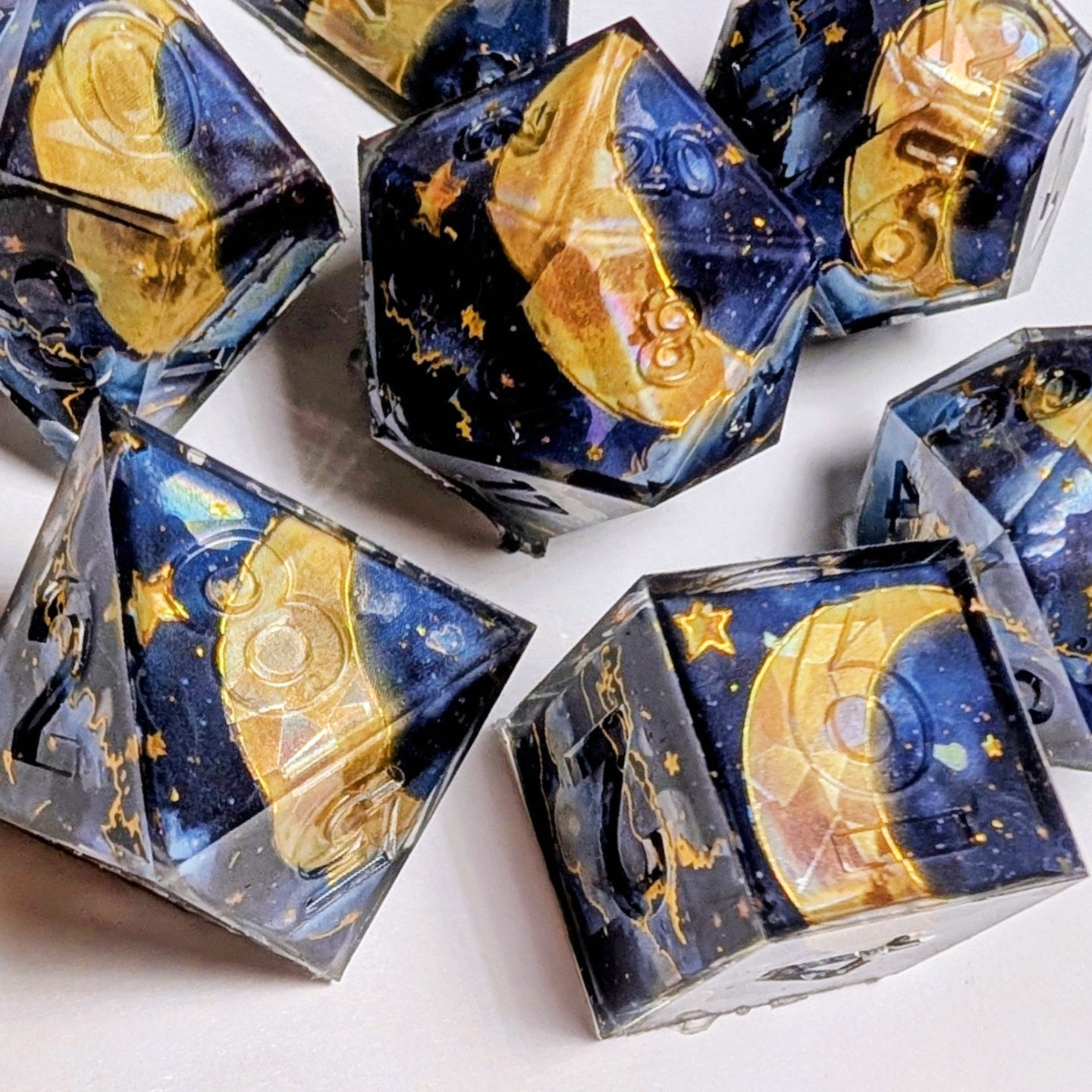 Lunar Lullaby Washi Tape Dice Set