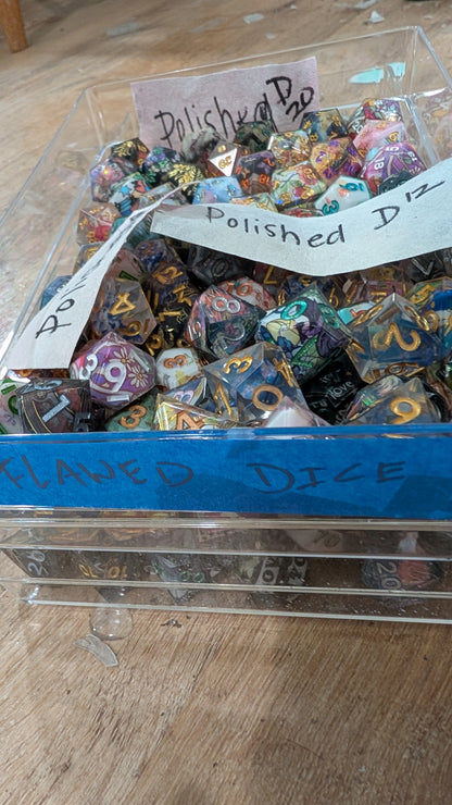 Mystery Flawed Dice 7pc Set