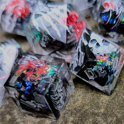 River of Lost Souls Alt Shaped Clear Tape Dice