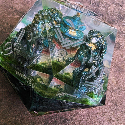 Gold That Can't Be Reached 55mm Diorama Kanji Chonk