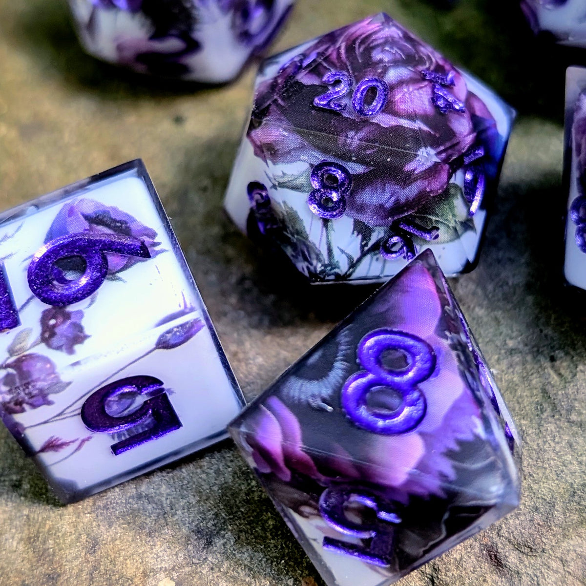 Leaking Memories 7pc Dice Set