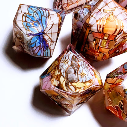 Stained Glass Fall Favorites Washi Tape Dice Set