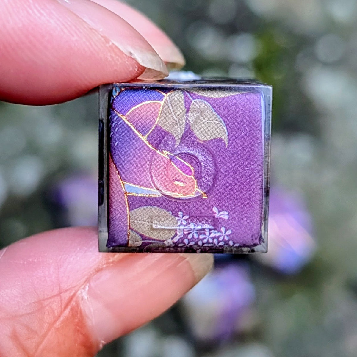 Murasaki Mirror 7pc Dice Set