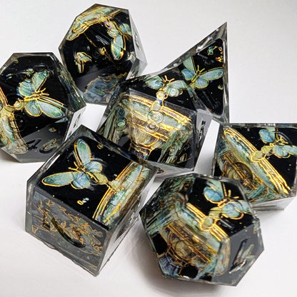 Midnight Flutter Washi Tape Dice Set