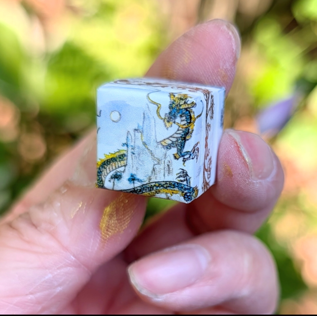 Single D6 Crouching Tiger Hidden Dragon Washi Tape