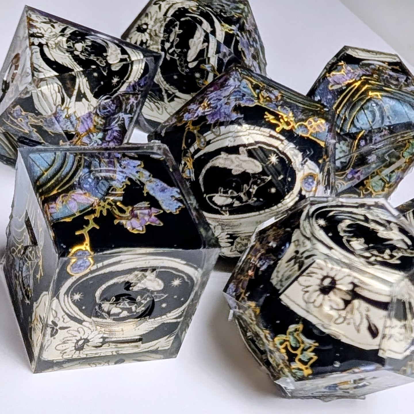 Celestial Oracle Koi Washi Tape Dice Set