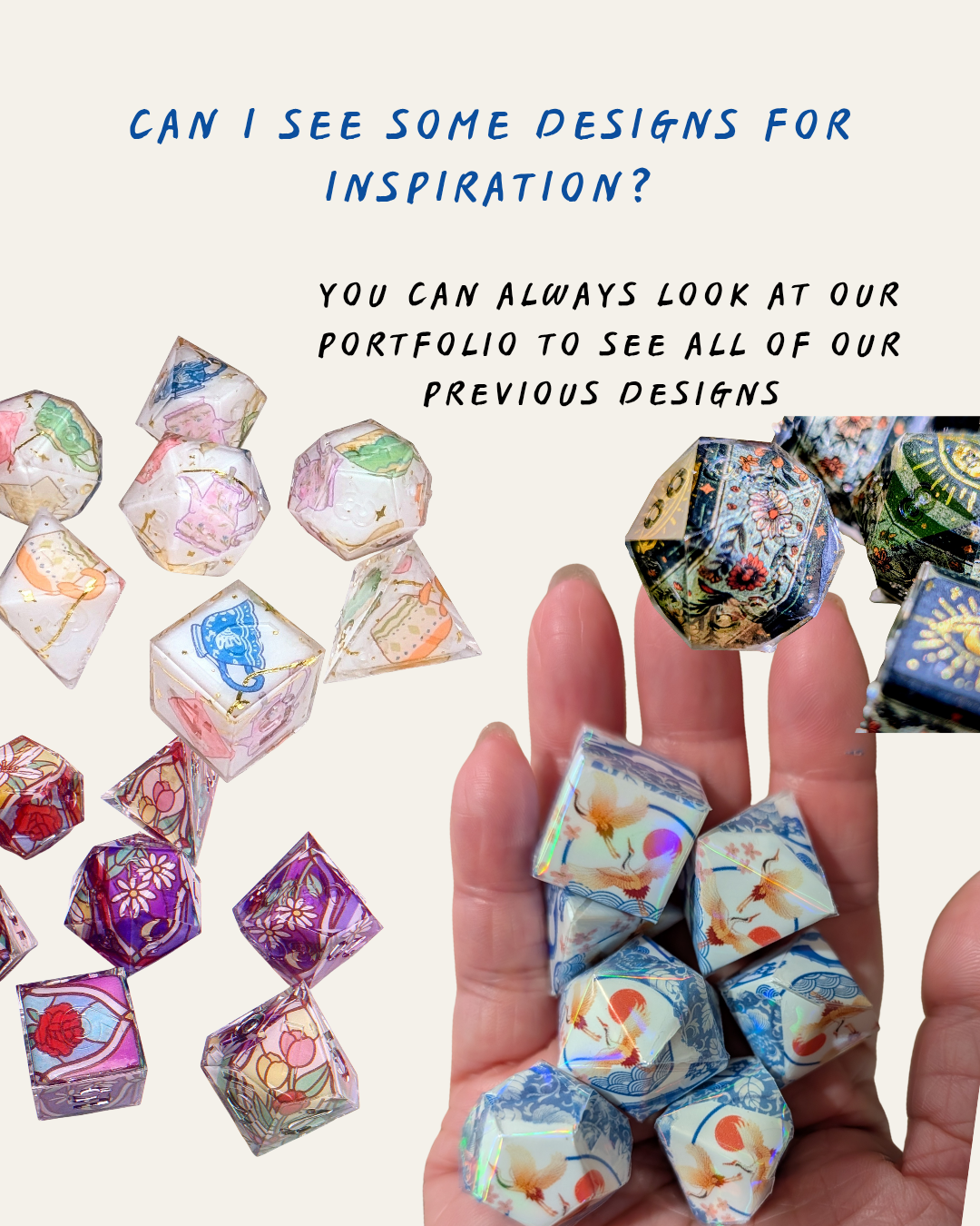 Make Your Own Custom Dice – In-Person Workshop