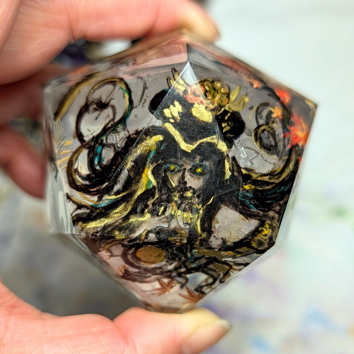 [Experiment] Mirror Yokai 55mm Chonk D20