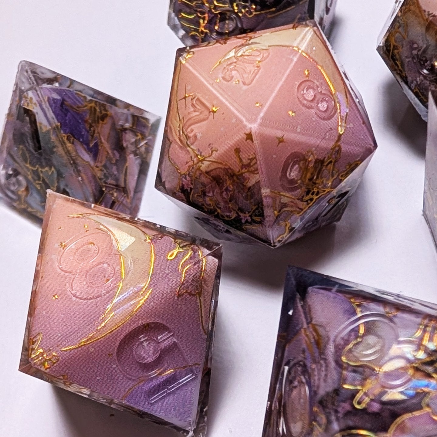 Twilight Sorbet Washi Tape Dice Set