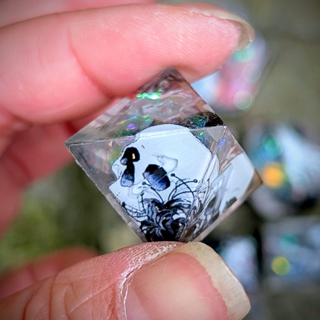 River of Lost Souls Alt Shaped Clear Tape Dice