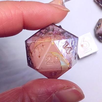 Twilight Sorbet Washi Tape Dice Set