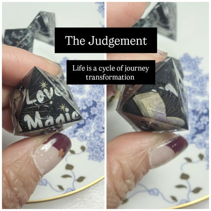 Tarot Card Self-Love Washi Tape Dice Set