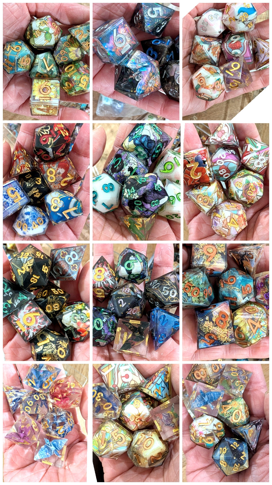 Mystery Flawed Dice 7pc Set