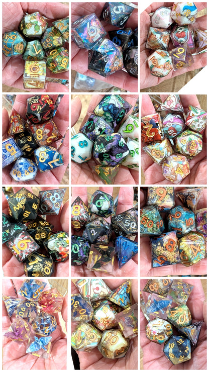 Mystery Flawed Dice 7pc Set