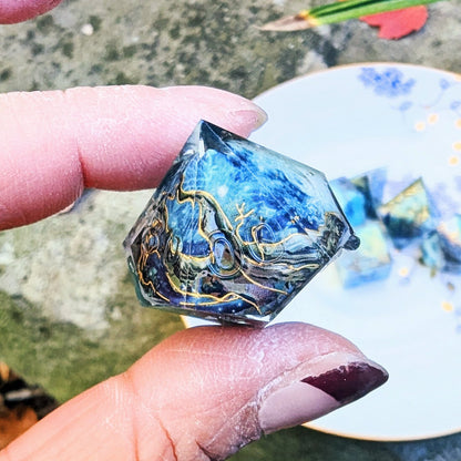 Moonlight Hollow Forest Washi Tape Dice Set