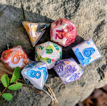 Gems of Spring Washi Tape Dice Set