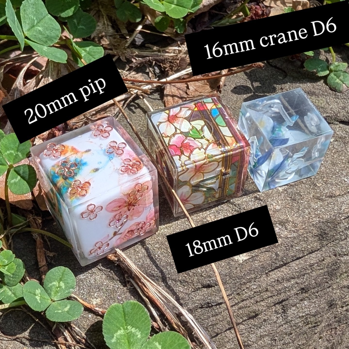 Sakura Koi Single D6 Pip Large 20mm