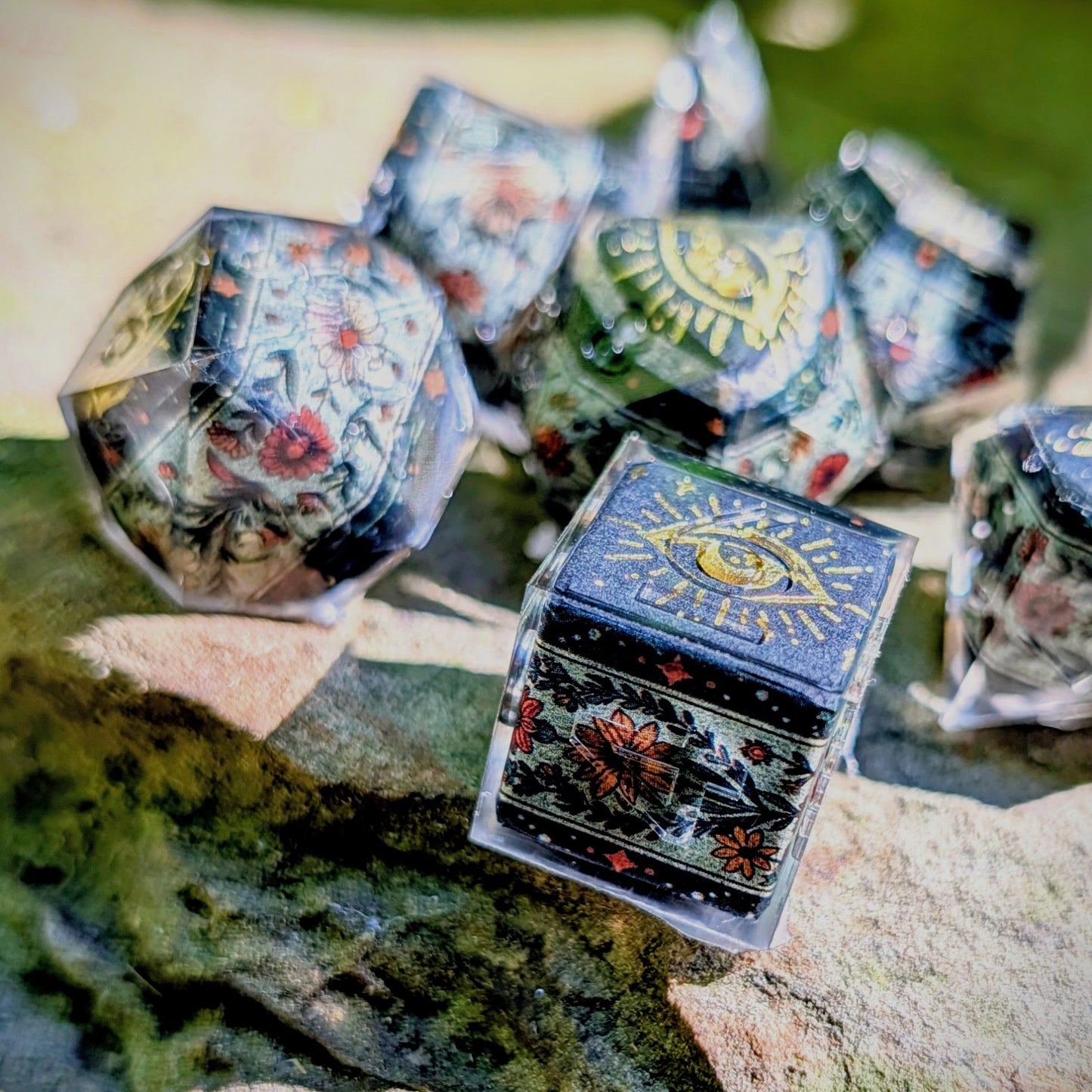 Nordic Midsummer Washi Tape Dice Set