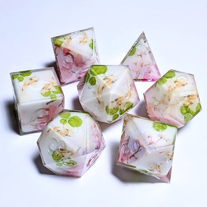 Sakura Koi Lily Pad Washi Tape Dice Set
