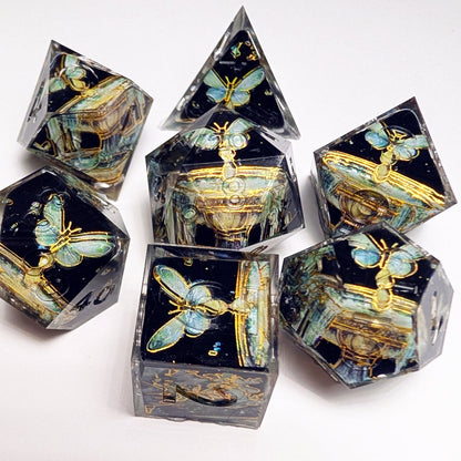 Midnight Flutter Washi Tape Dice Set