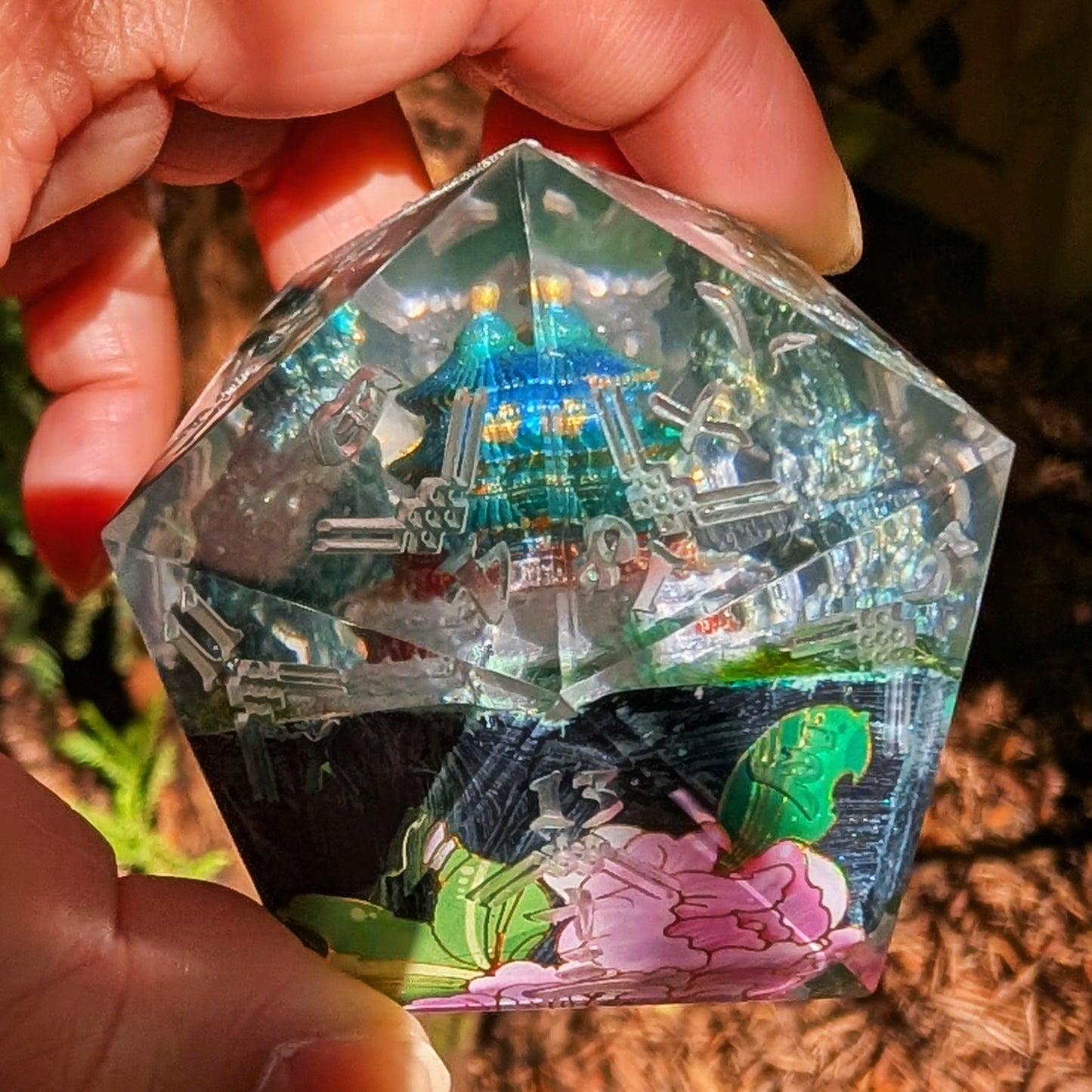 Gold That Can't Be Reached 55mm Diorama Kanji Chonk