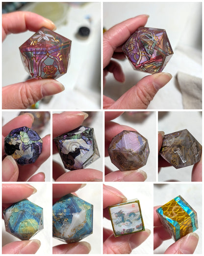 Mystery Flawed Dice 7pc Set