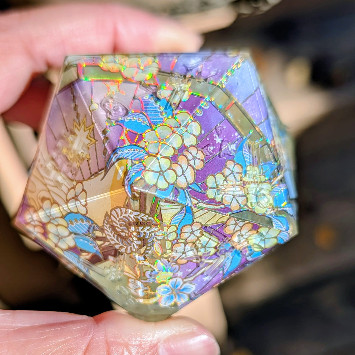 [Minor Flawed] Celestial Blessing 55mm Kanji Chonk D20