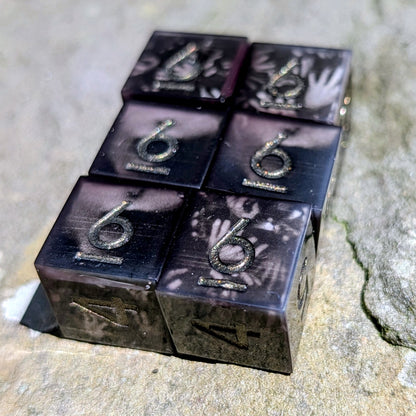 Disappearing Horror Temperature Activated 6D6 Dice Set