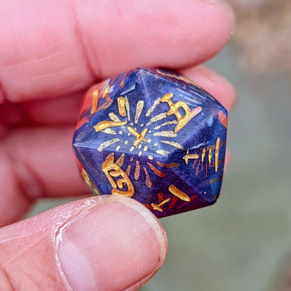 Goldfish Firework Single D20 Chinese Characters (Kanji)