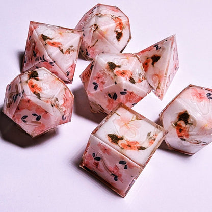 Sakura Koi Red Washi Tape Dice Set