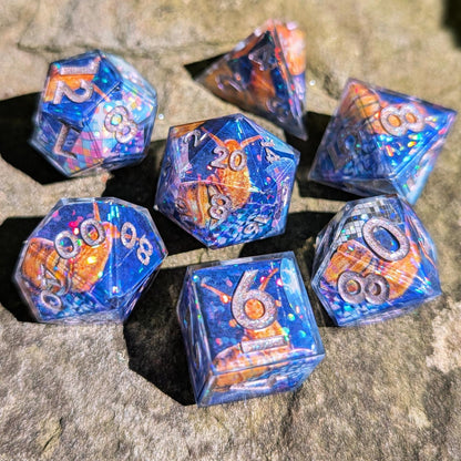 Disco Snail Washi Tape Dice Set