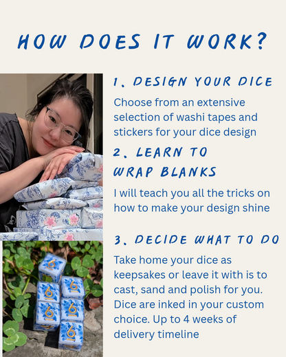 Make Your Own Custom Dice – In-Person Workshop