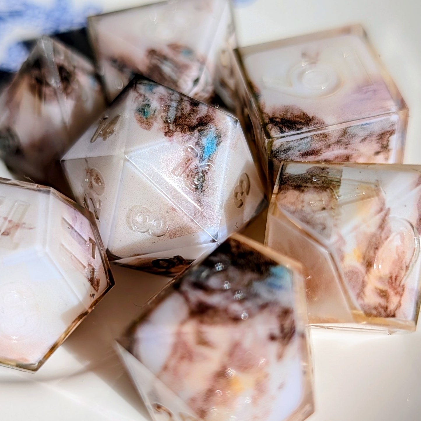 Shan Shui Washi Tape Dice Set