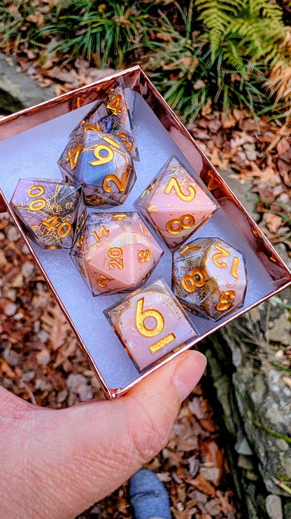 Twilight Sorbet Washi Tape Dice Set