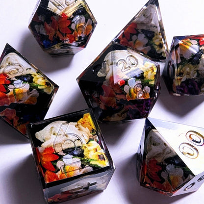 Memento Mori Tigris Bengal Washi Tape Dice Set