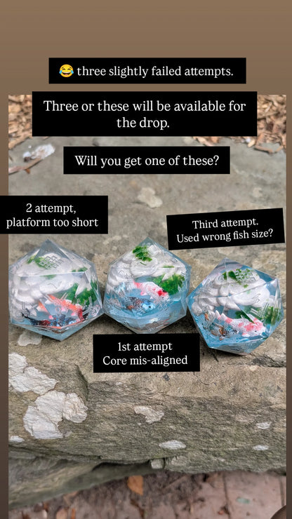 Koi Pond Keeper of Peace 55mm Diorama Kanji Chonk