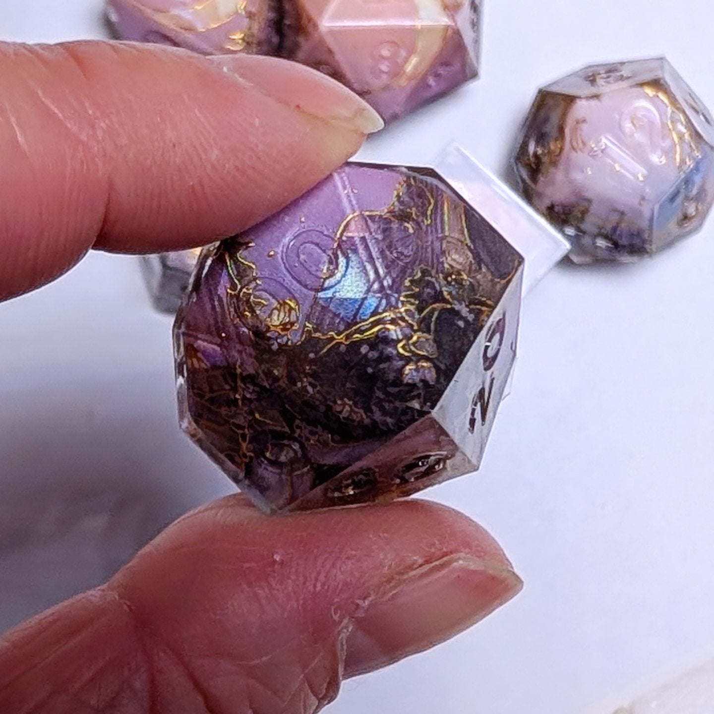 Twilight Sorbet Washi Tape Dice Set